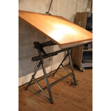 Architect's folding drawing table