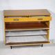 Cabinet à chaussures de style mid-century en bois d'orme, années 1960