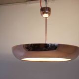 1930s Bauhaus / Functionalist Copper Chandelier UFO by Josef Hurka, 4 items available