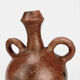 Ancienne cruche artisanale subsaharienne en terre cuite
