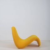 Yellow F577 Tongue designed by Pierre Paulin for Artifort