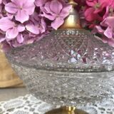 Old crystal candy box