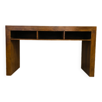 Console in varnished wood