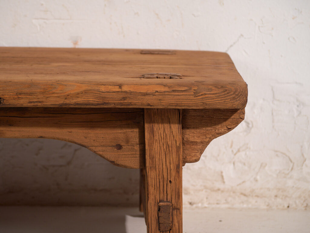 Antique pine coffee table – China, circa 1890