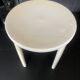 Tabouret tatay blanc vintage années 70
