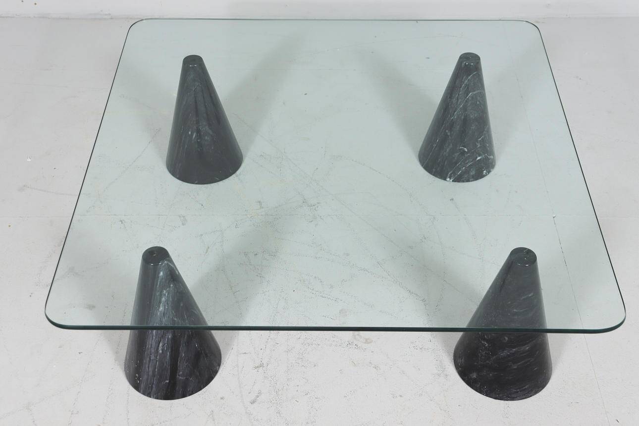 Massimo/Lella Vignelli. In the style of. Coffee table, marble, Italy, 1980s.