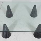 Massimo/Lella Vignelli. In the style of. Coffee table, marble, Italy, 1980s.