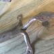 Poignées de porte "Lézards" en  fer forgé recyclé artisanale