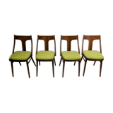 Set of 4 vintage dining chairs