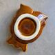 Vintage 70s ceramic owl ashtray