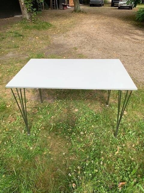 Table Arne Jacobsen, Bruno Mathsson and Piet Hein - Fritz Hansen Denmark 1976