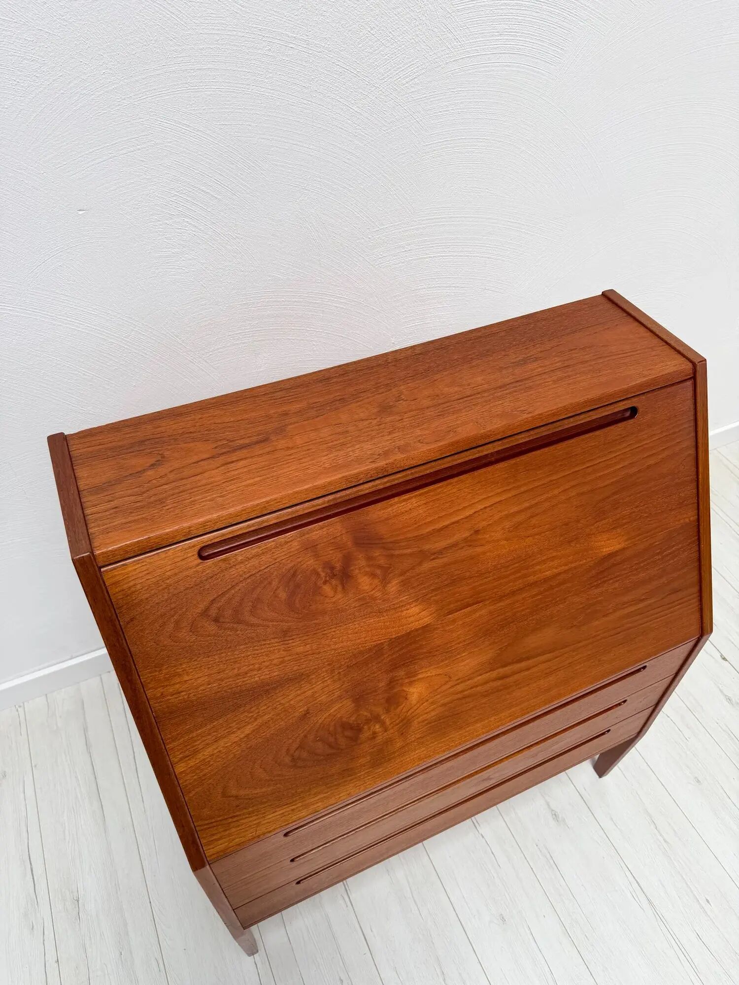 1960s Danish teak secretary desk by Kai Kristiansen for Tørring Møbelfabrik
