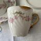 Duo of antique porcelain cups