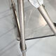 Paire de chaises pliantes modernes en plexiglas