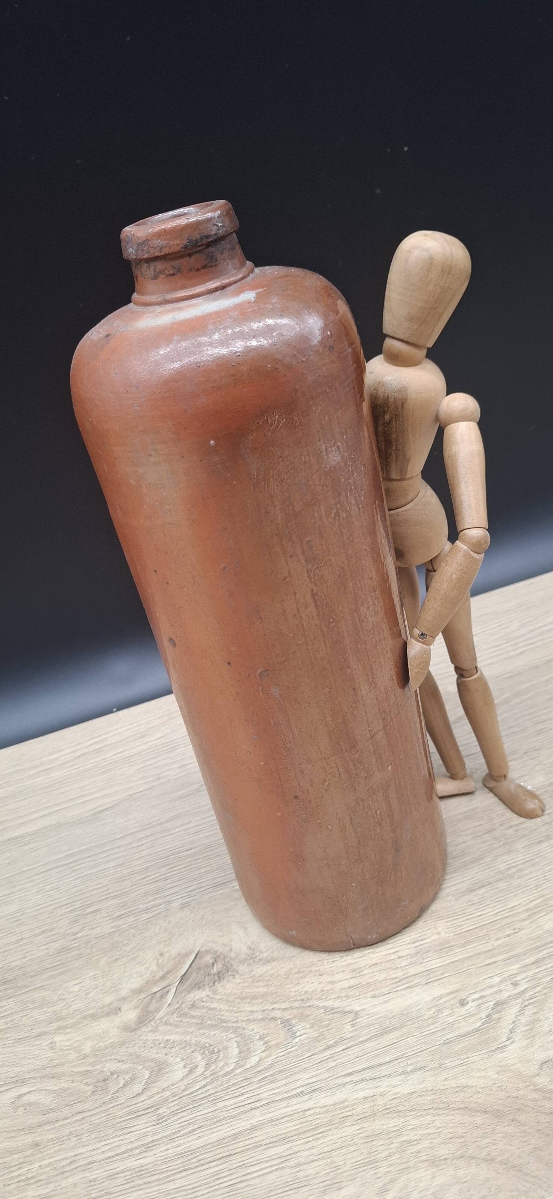 Grande bouteille en grès 2L