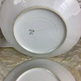 6 dessert plates Limoges porcelain
