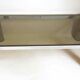 Table basse rectangulaire Années 70 chrome et verre fumé 105 x 55,1 x 35,5 cm hauteur