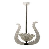 Barovier Murano Glass Pendant Light, Italy, 1940s