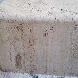 Coffee table in travertine