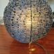 Vintage glass ball lamp