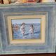 Tableau fillettes sur la plage