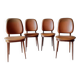 4 Baumann chairs model Pégase, 1960