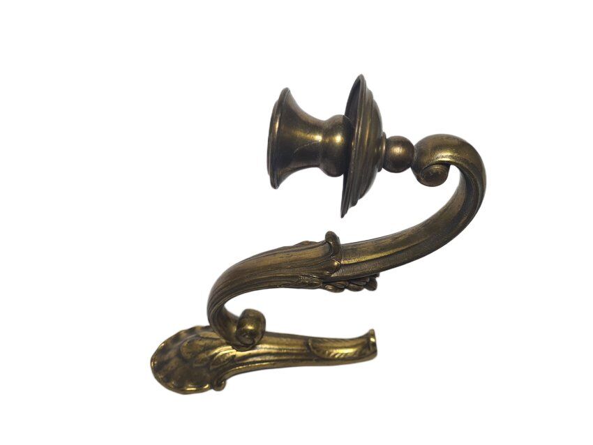 Antique bronze wall lamp, Germany, 1900s