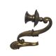 Antique bronze wall lamp, Germany, 1900s