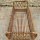 Rattan bed and wicker