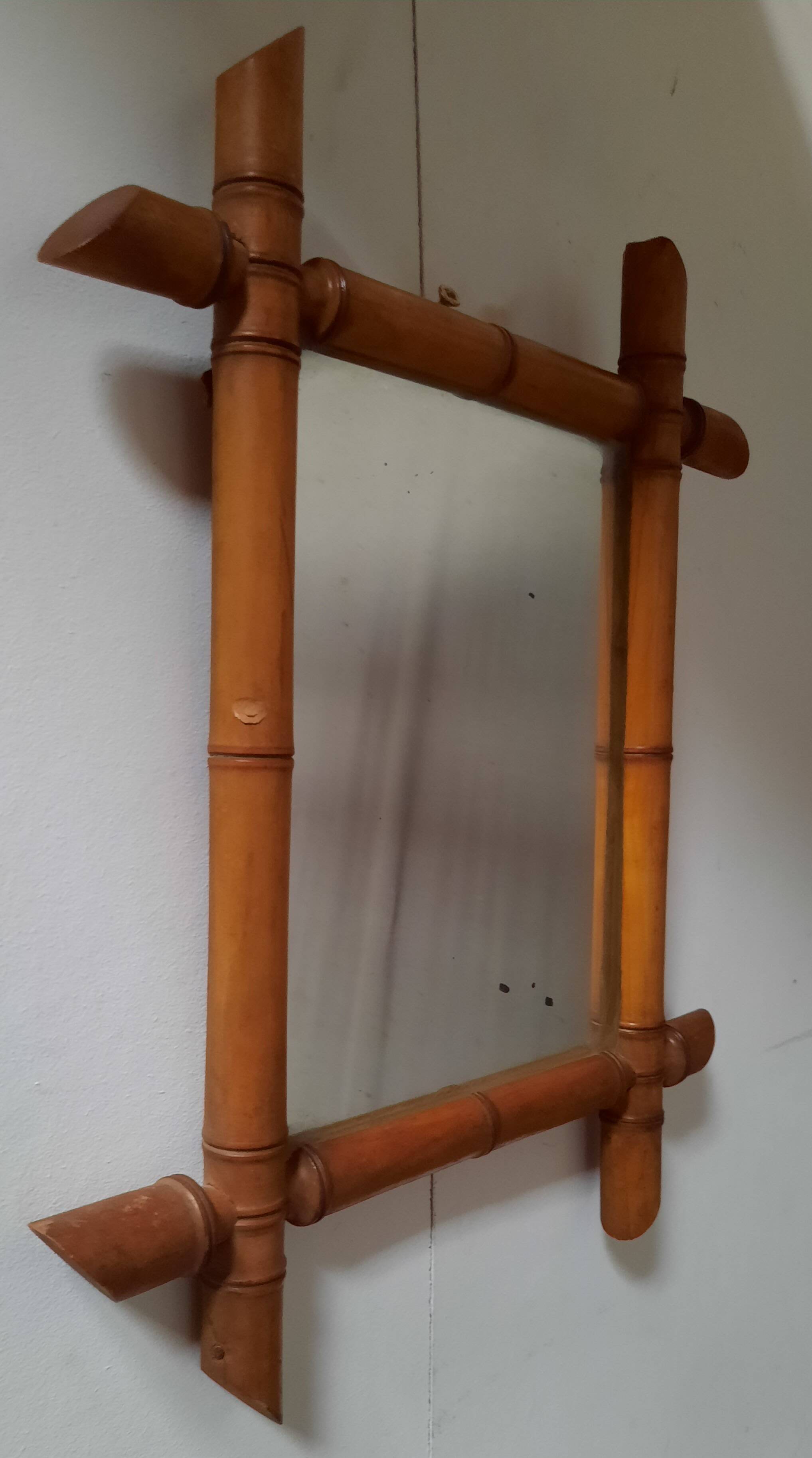 Miroir bambou