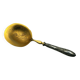 Cream Strawberry Scoop Art Nouveau floral decoration - Minerva filled silver handle Condition: --
