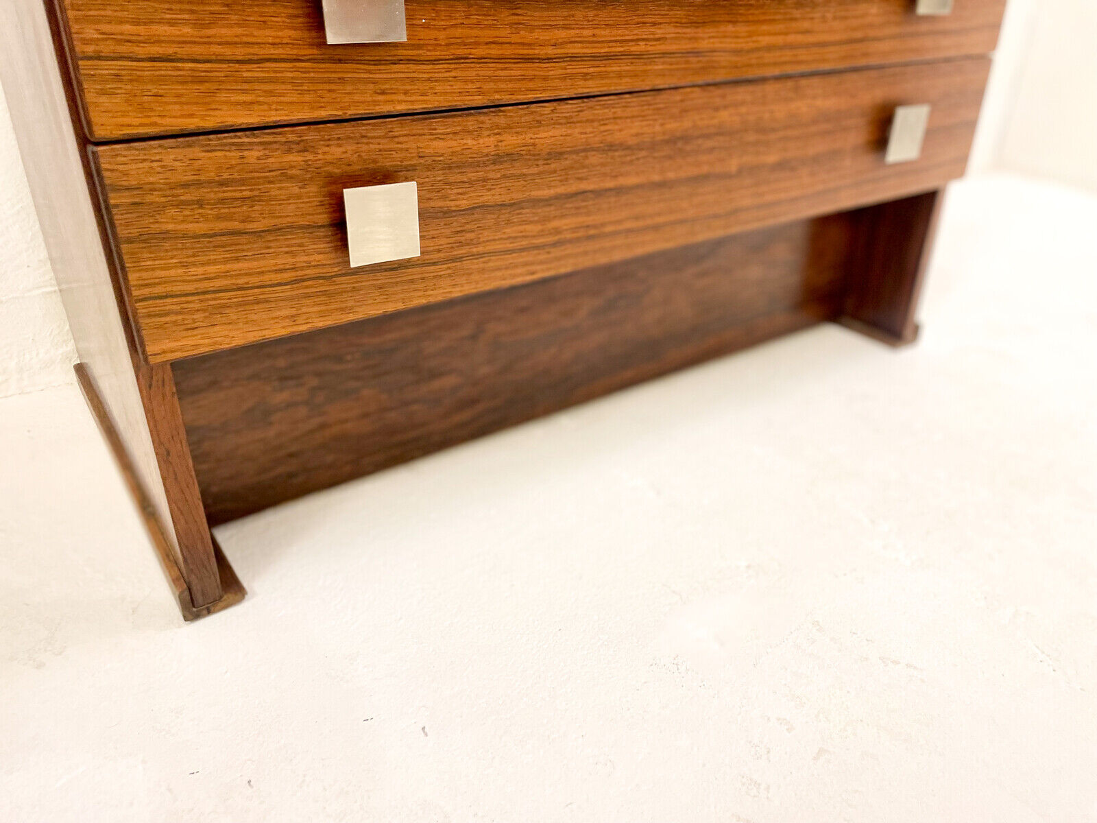 Mid-century modern wooden chest of drawers, italy, 1960s
