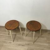 Pair of industrial stools