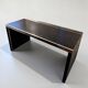 Guido Faleschini's desk for Mariani, black lacquered, 1970s