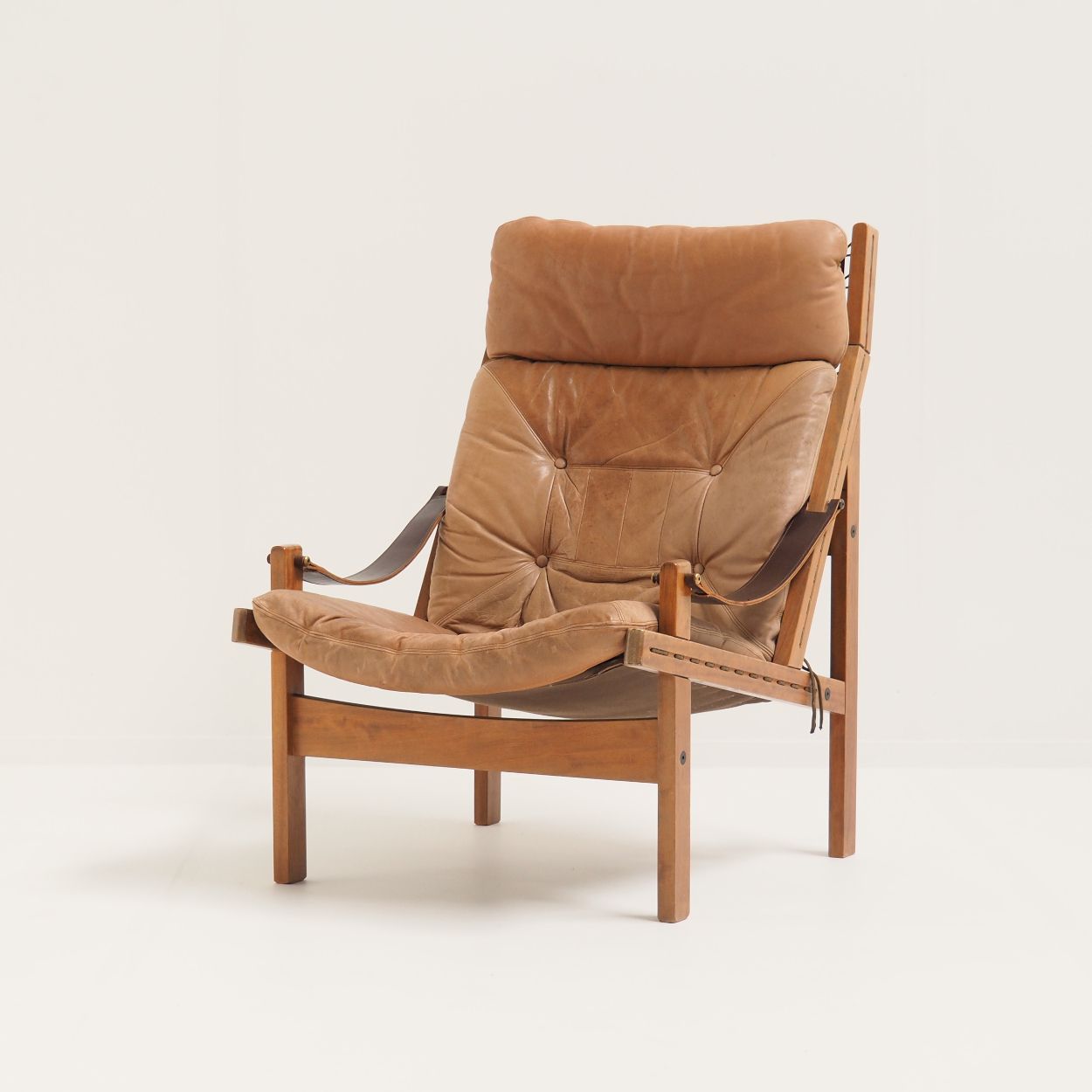 ‘Hunter Lounge Chair’ by Torbjørn Afdal for Bruksbo, Norway 1962