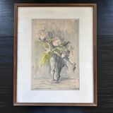 Watercolor signed P.Calagno