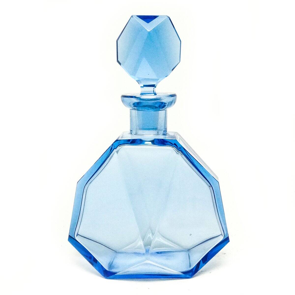 Art Deco carafe from Moser, Czechoslovakia, 1930s
