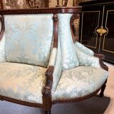 Sofa with Confidants Style Louis XVI Of the time Napoleon III half terminal