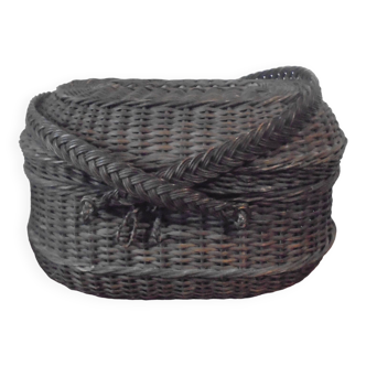 basket for poultry, rattan, wicker