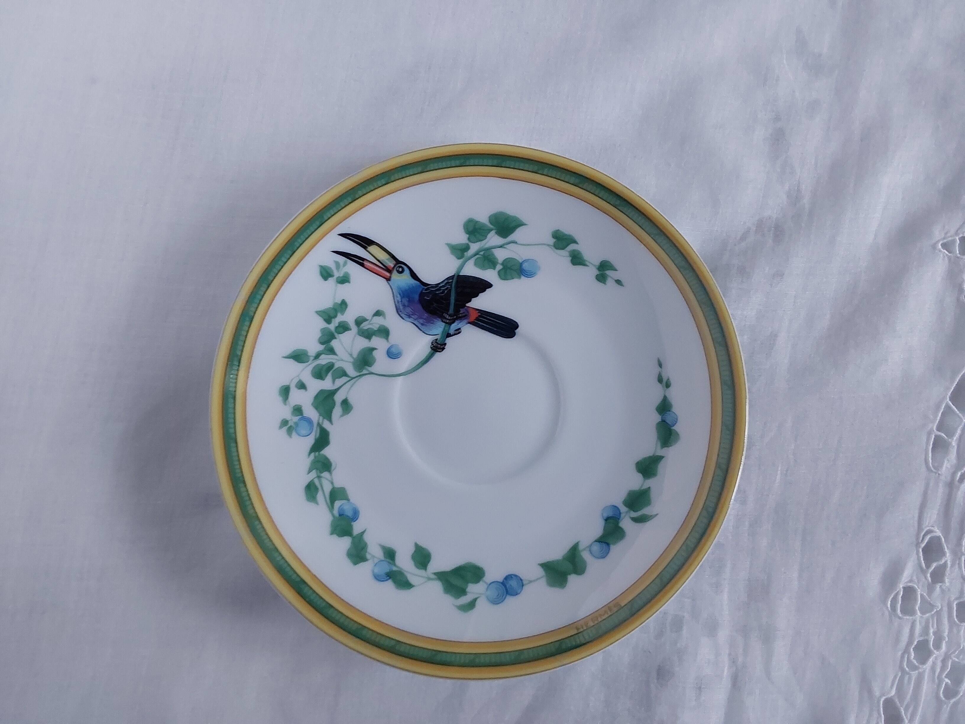 Hermès toucans coffee mug