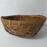 rattan basket basket for herbalist gathering