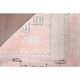 Vintage Turkish Oushak Handmade Cotton Orange Wool Runner Rug 82x328
