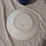 Assiette Digoin Sarreguemines modèle Oxford