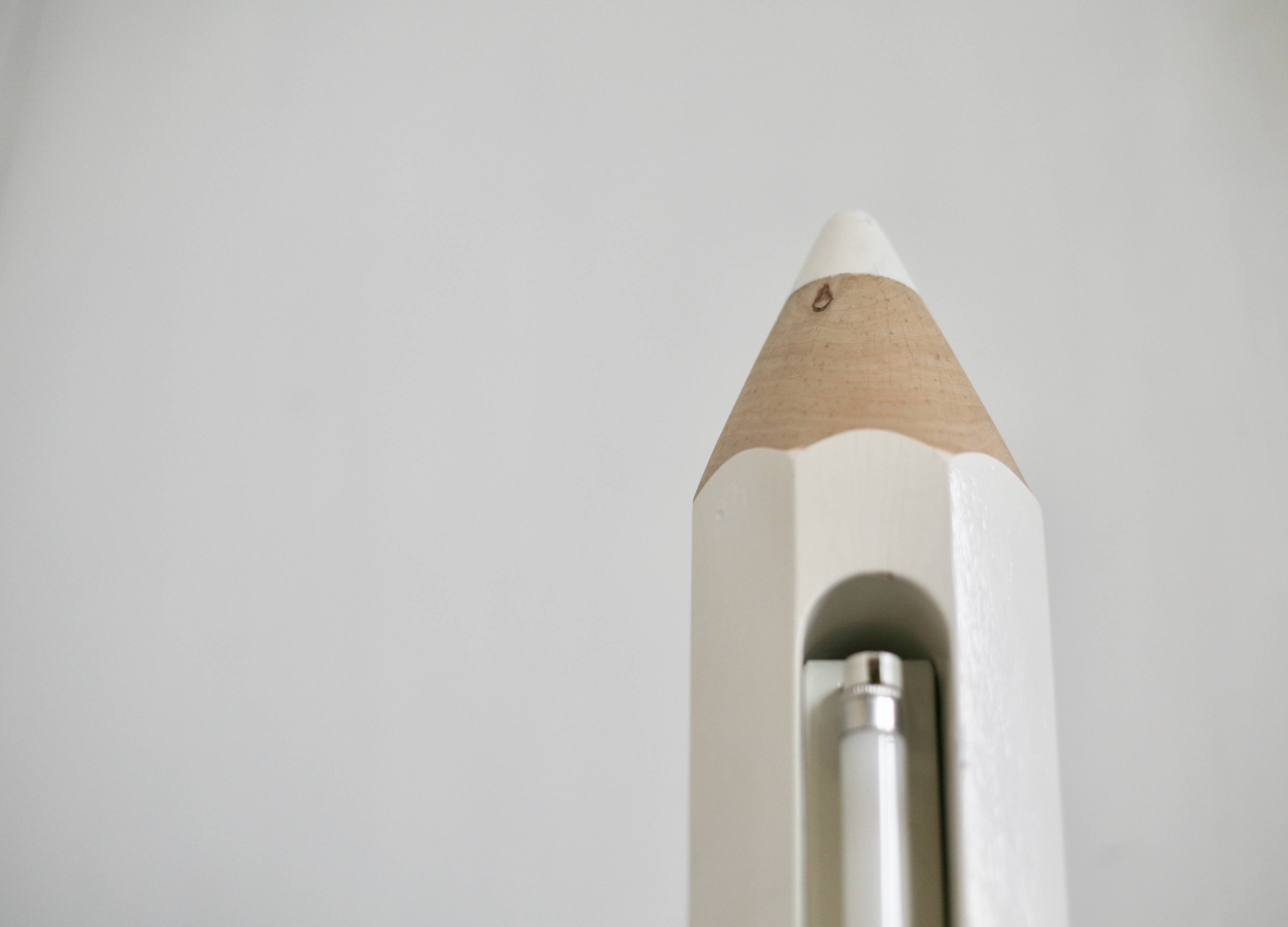 Pierre Sala, "pencil" lamp, Vilac, 1980