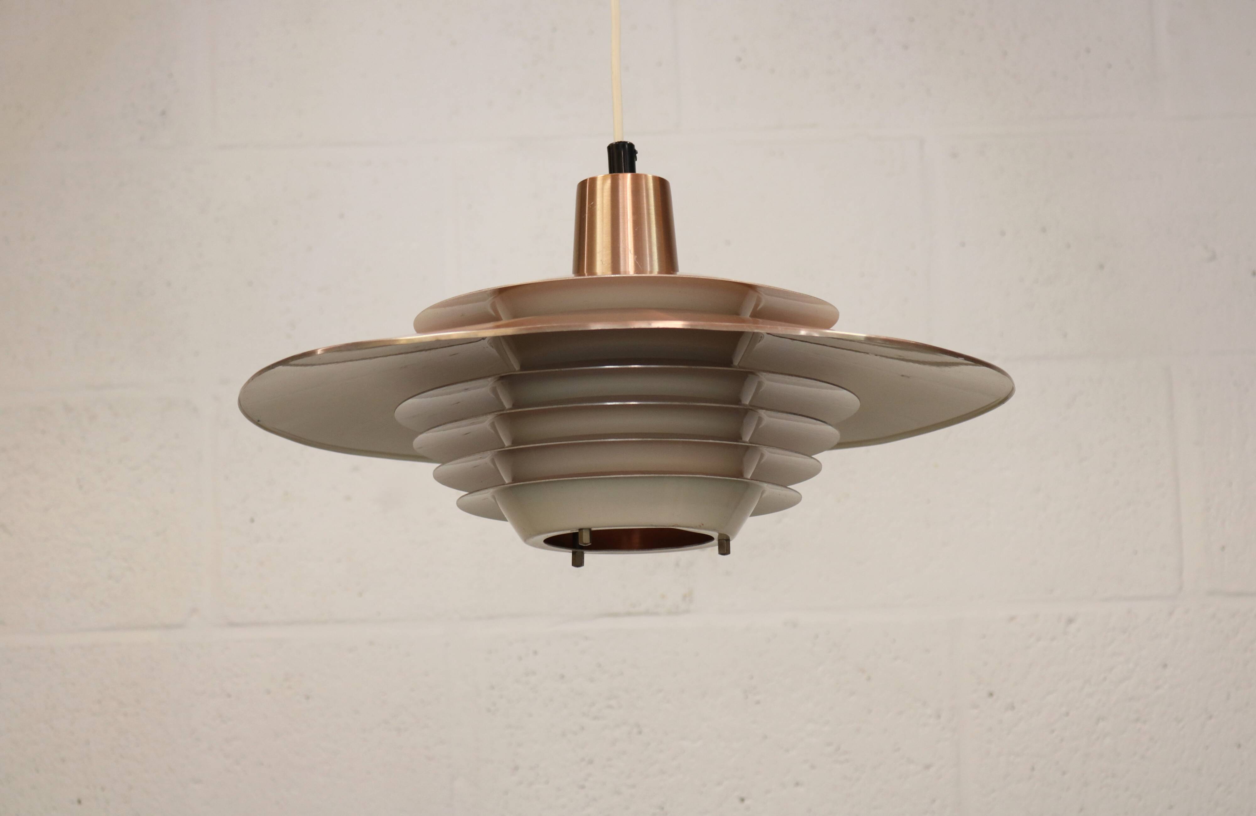 Very rare old Danish design lamp by Teknika model 410 - 60's