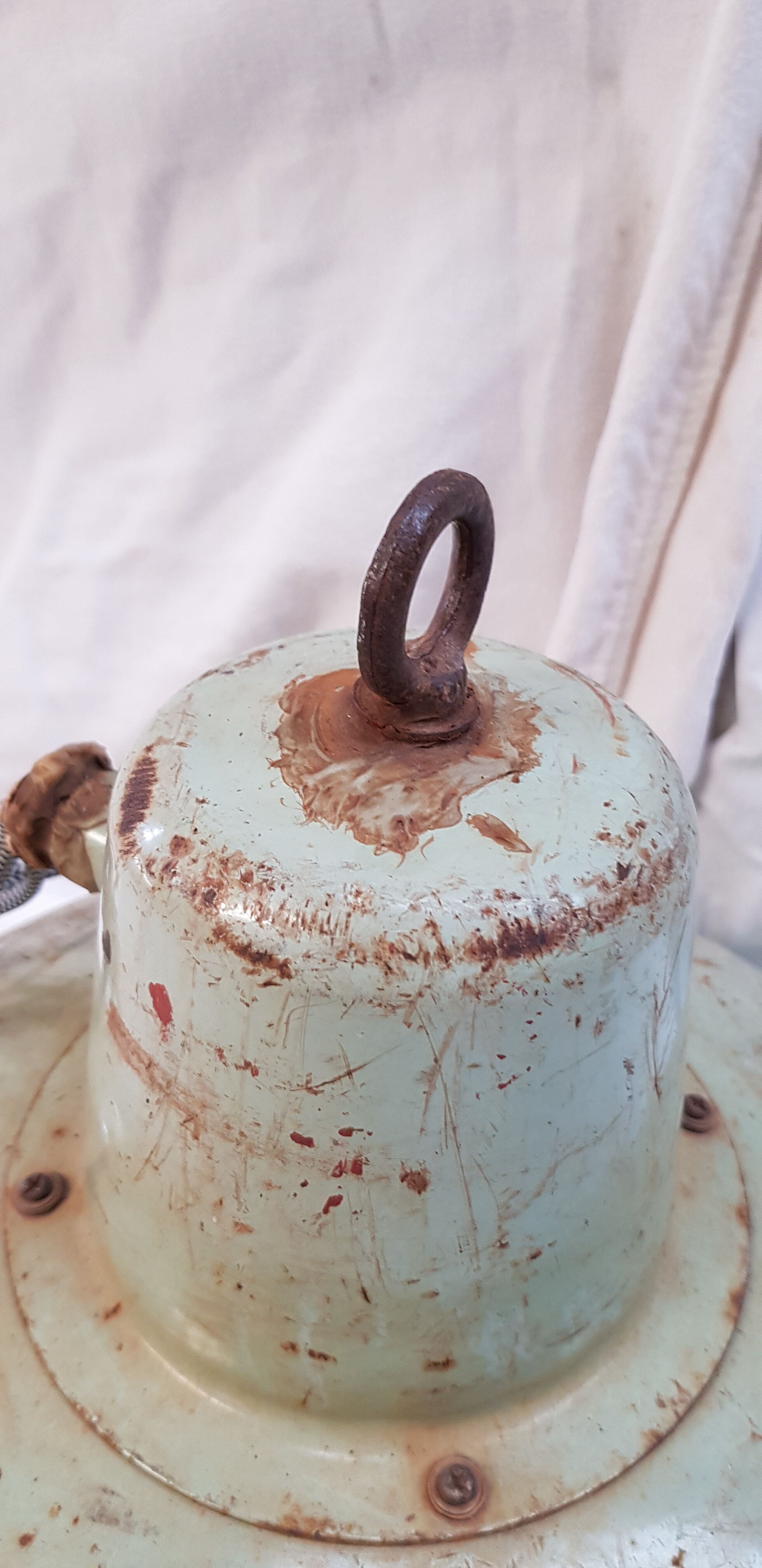 Old industrial lamp