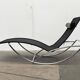 Chaise longue vintage modèle S 828 en acier tubulaire par Torben Skov pour Thonet, années 1980