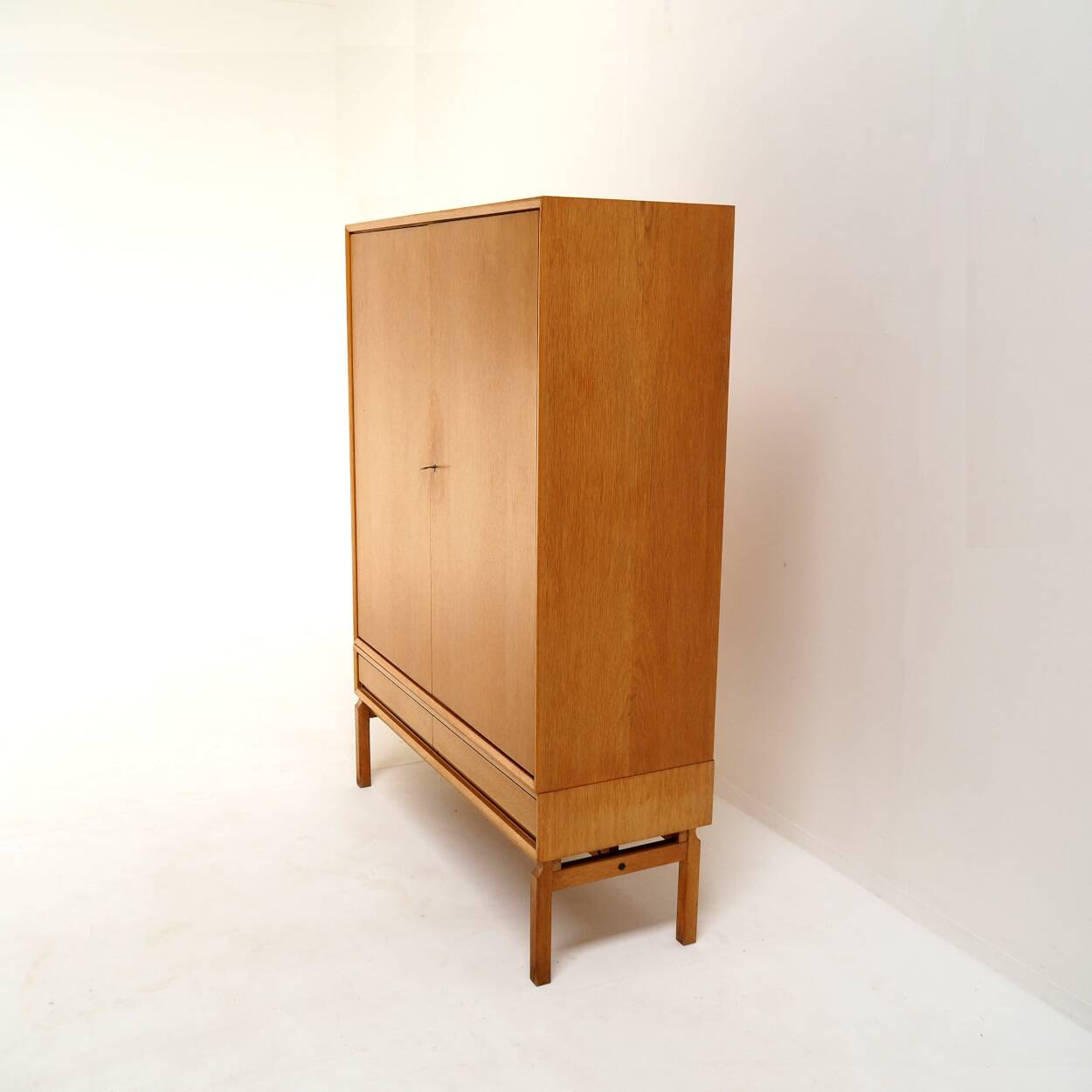 Ikea ‘mtp’ wardrobe by marian grabinski for ikea, 1963, natural oak