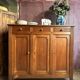 Grand buffet parisien époque 1900 en chêne