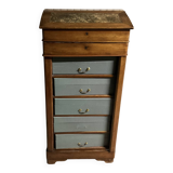 Notary desk, 19th century Restoration period.